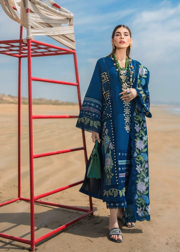 ZER-004 I Unstitched 3PC Wool Marina