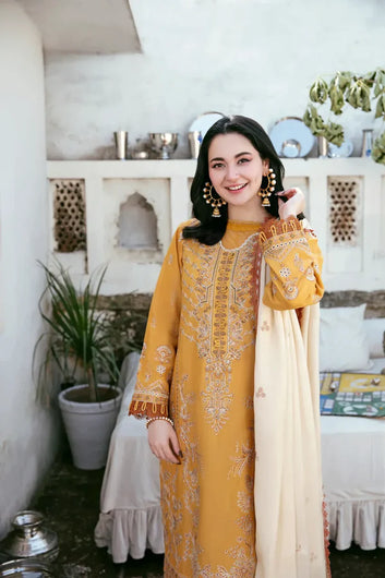 RB-07 I Unstitched 3PC Marina Wool