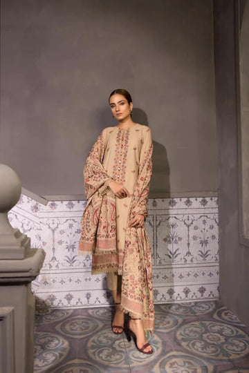 WN-07 I Unstitched 3PC Wool Marina