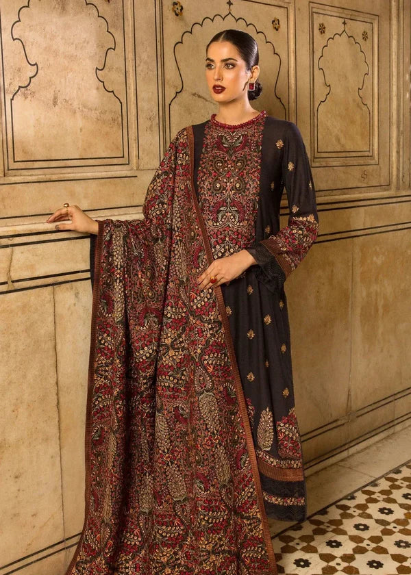 WN-08 I Unstitched 3PC Wool Marina