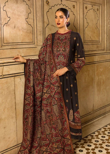 WN-08 I Unstitched 3PC Wool Marina